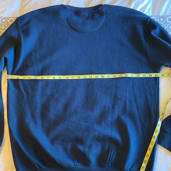 WIN.E navy blue white or grey pink pickleball sweatshirt NWT cotton blend sizeXL - Picture 2 of 9